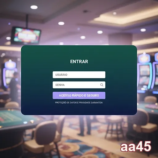 Ilustração de Experimente o Aplicativo de Cassino aa45 para Android e iOS