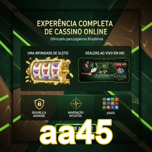 Jogador utilizando o aplicativo cassino aa45 em smartphone